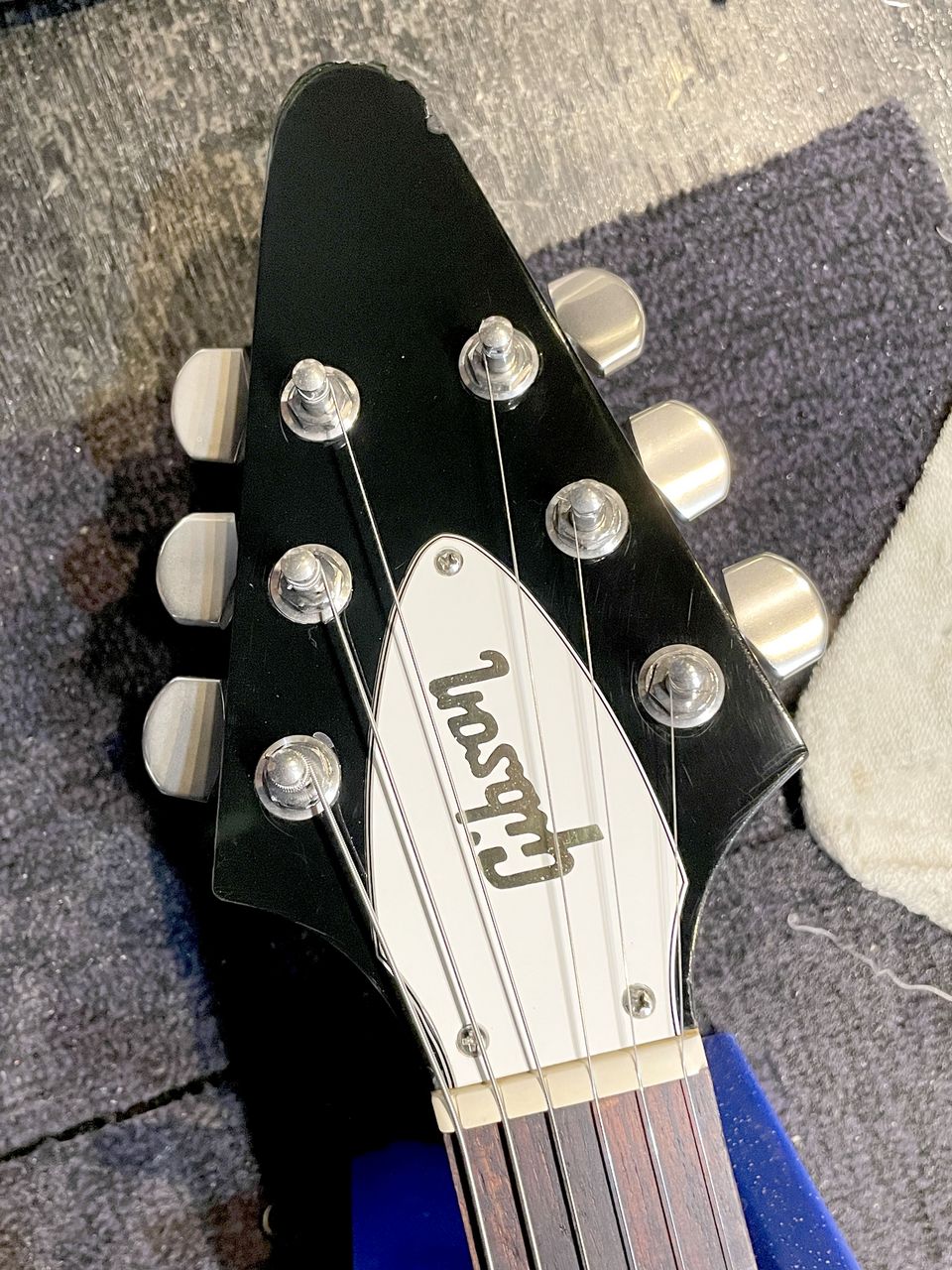 Gibson 67' Flying V Ebony Black 1991（中古）【楽器検索デジマート】