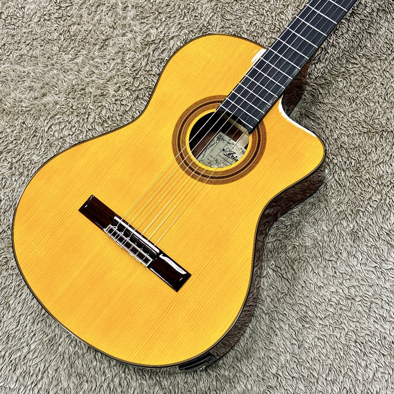 ARIA A-35SCE 【杉 / シダー単板】【エレガット】（新品/送料無料