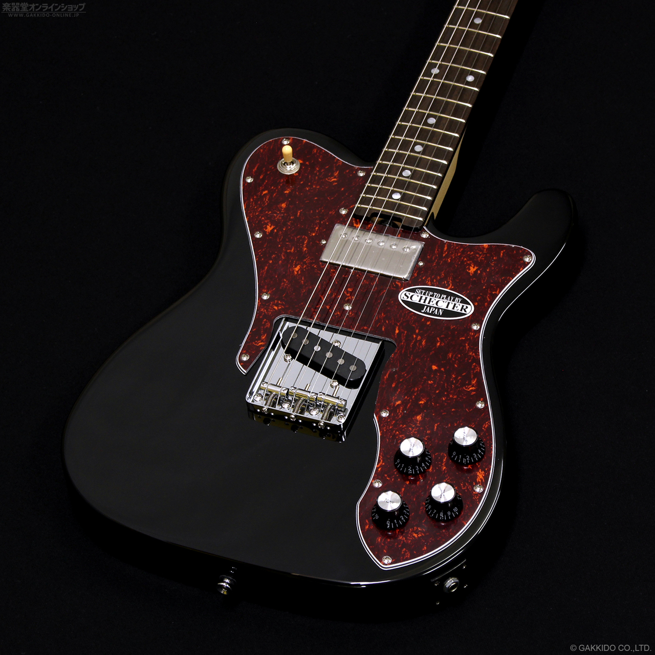 SCHECTER Japan Original Line OL-PT-CTM [Black]（新品/送料無料