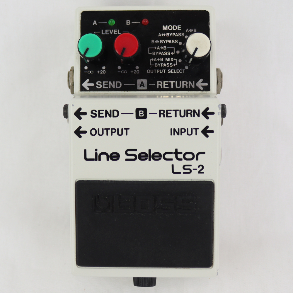 BOSS 【中古】ラインセレクター エフェクター BOSS LS-2 Line Selector ギター ベースエフェクター （中古/送料無料）【楽器検索デジマート】