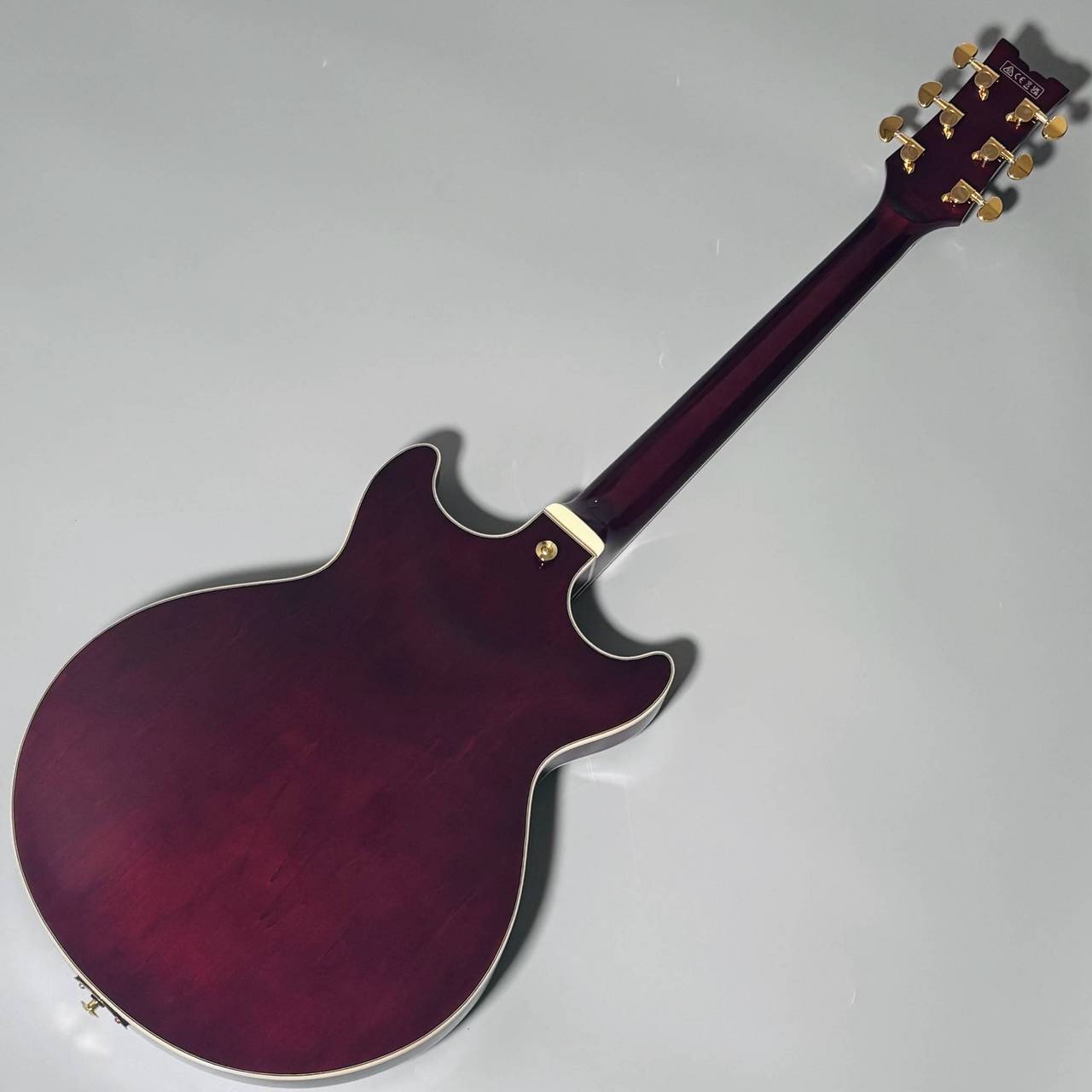 Ibanez AMH90QM TBL フルアコギター【現物写真】（新品/送料無料