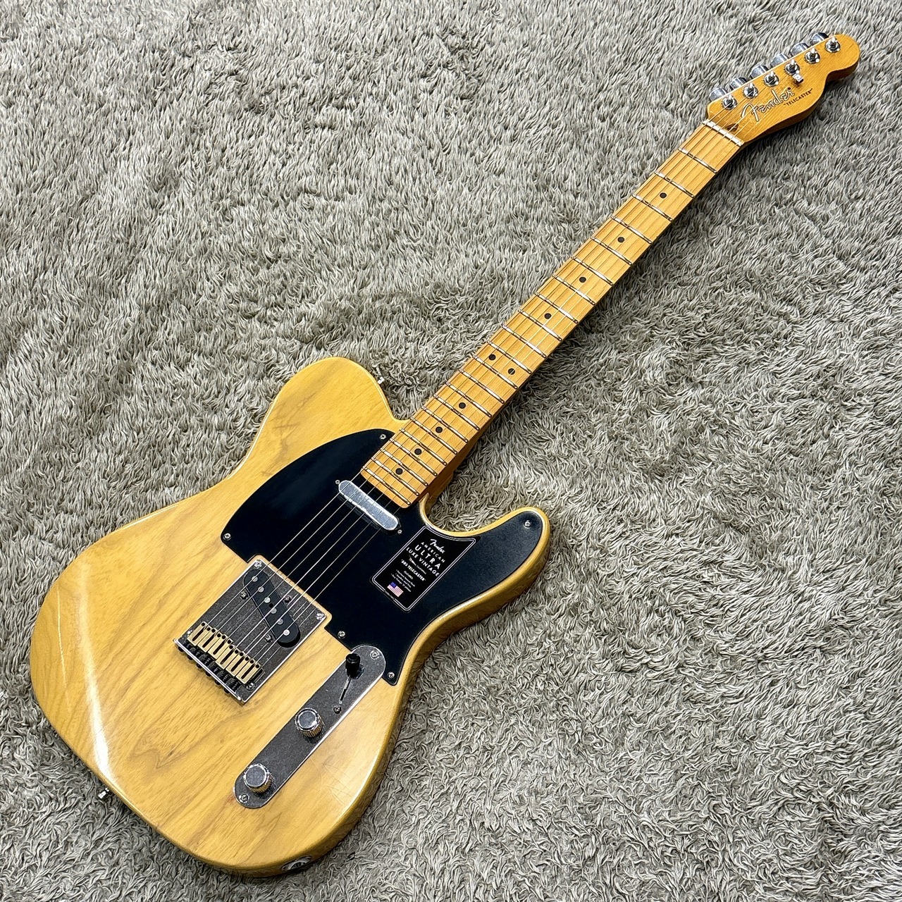 オールラッカー Fender 50s Telecaster Fender American Ultra Luxe Vintage '50s Telecaster Maple