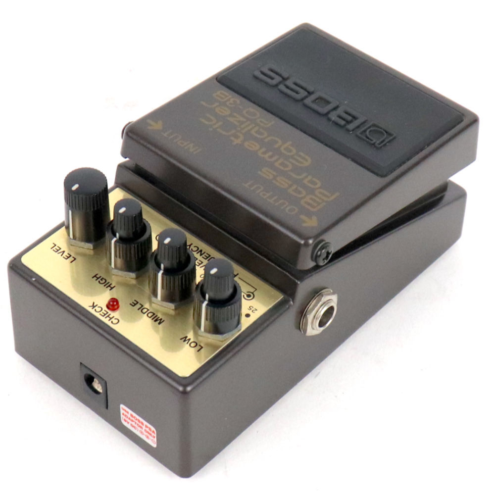 BOSS PQ-3B ベースパラメトリックイコライザー【中古品】 BOSS PQ-3B Bass Parametric Equalizer（中古）【楽器検索