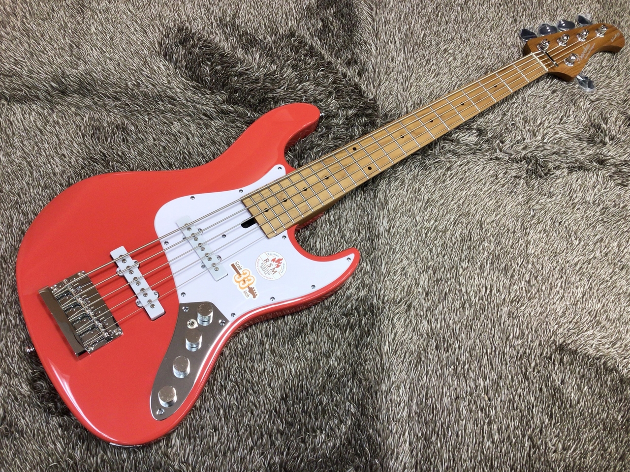Bacchus WL5-STD33-AC RSM/M FR -Global Series-【5弦