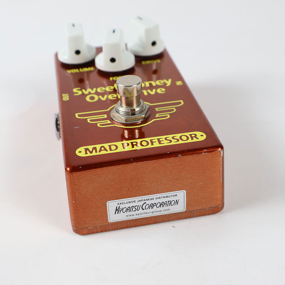 中古美品 MAD PROFESSOR Sweet Honey Overdrive Sweet Honey Overdrive Pedal | Mad Professor Amplification