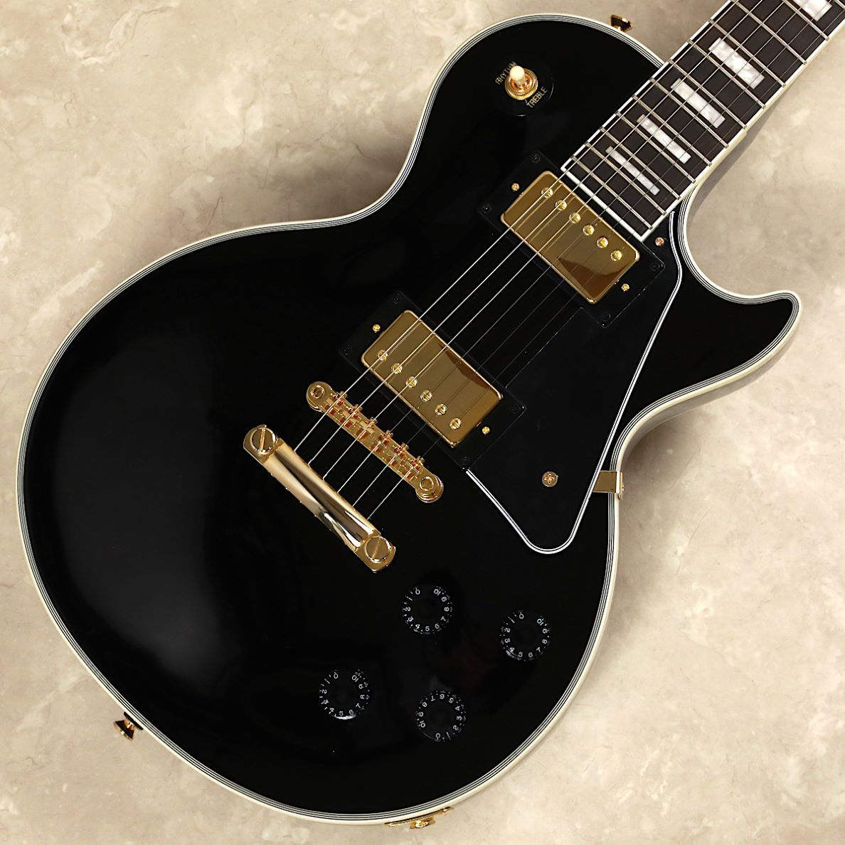 Epiphone Les Paul Custom【Ebony】（新品/送料無料）【楽器検索