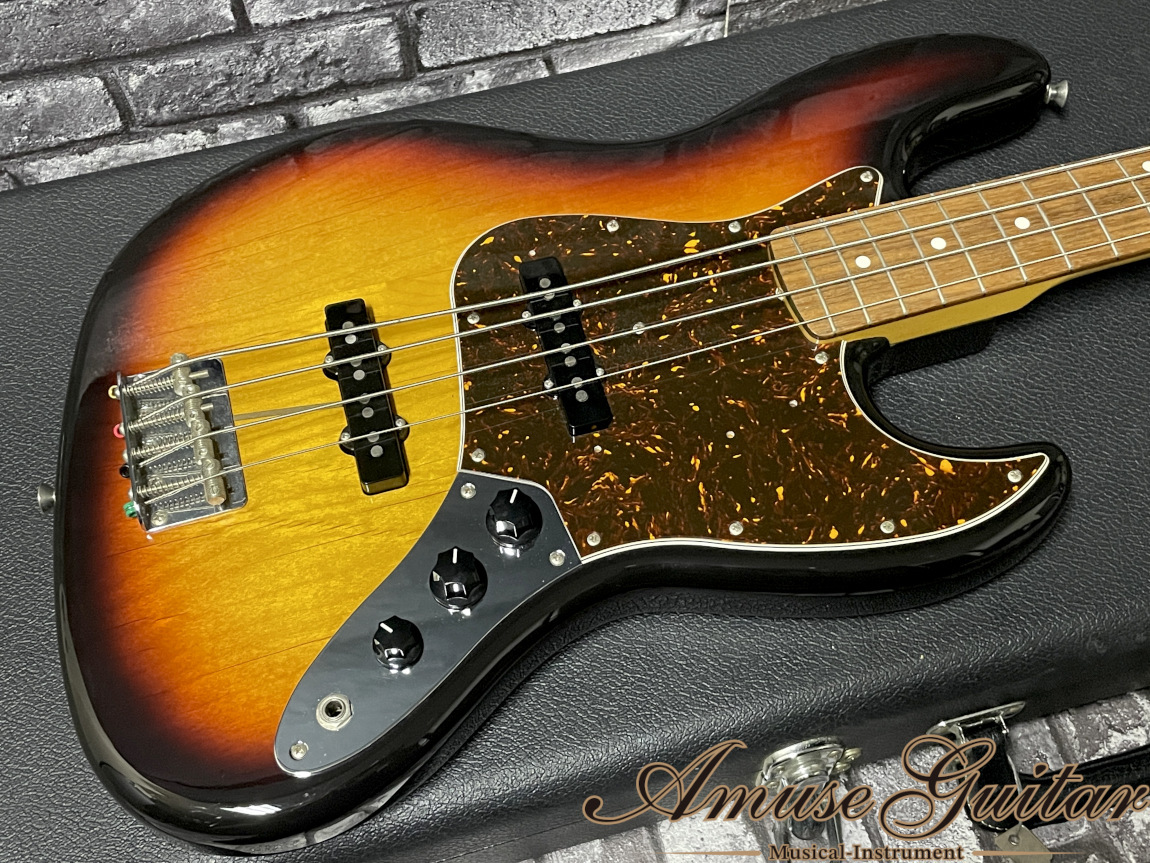 Fender Japan JB62-US # 3Tone Sunburst(3TS) 2014年製【USA Pickup Install】w/ Fender Soft Case 4.26kg（中古）【楽器検索デジマート】