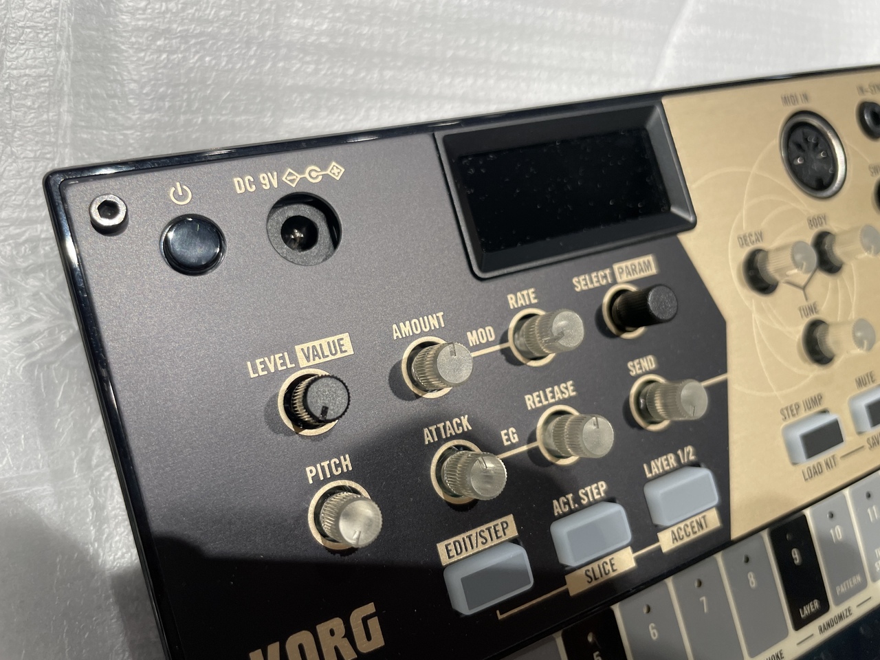 KORG volca drum デジタルパーカッションシンセサイザー 2級品（B級