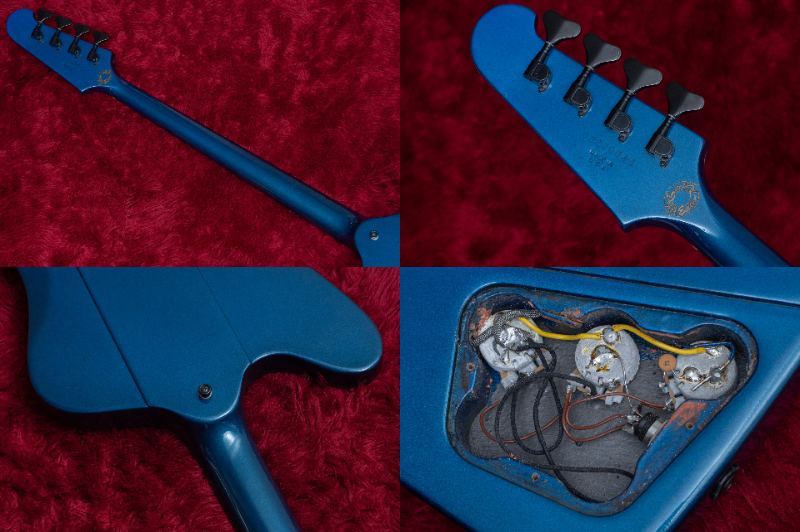 Gibson Thunderbird IV Limited Edition Sapphire Blue 2000 3.965kg