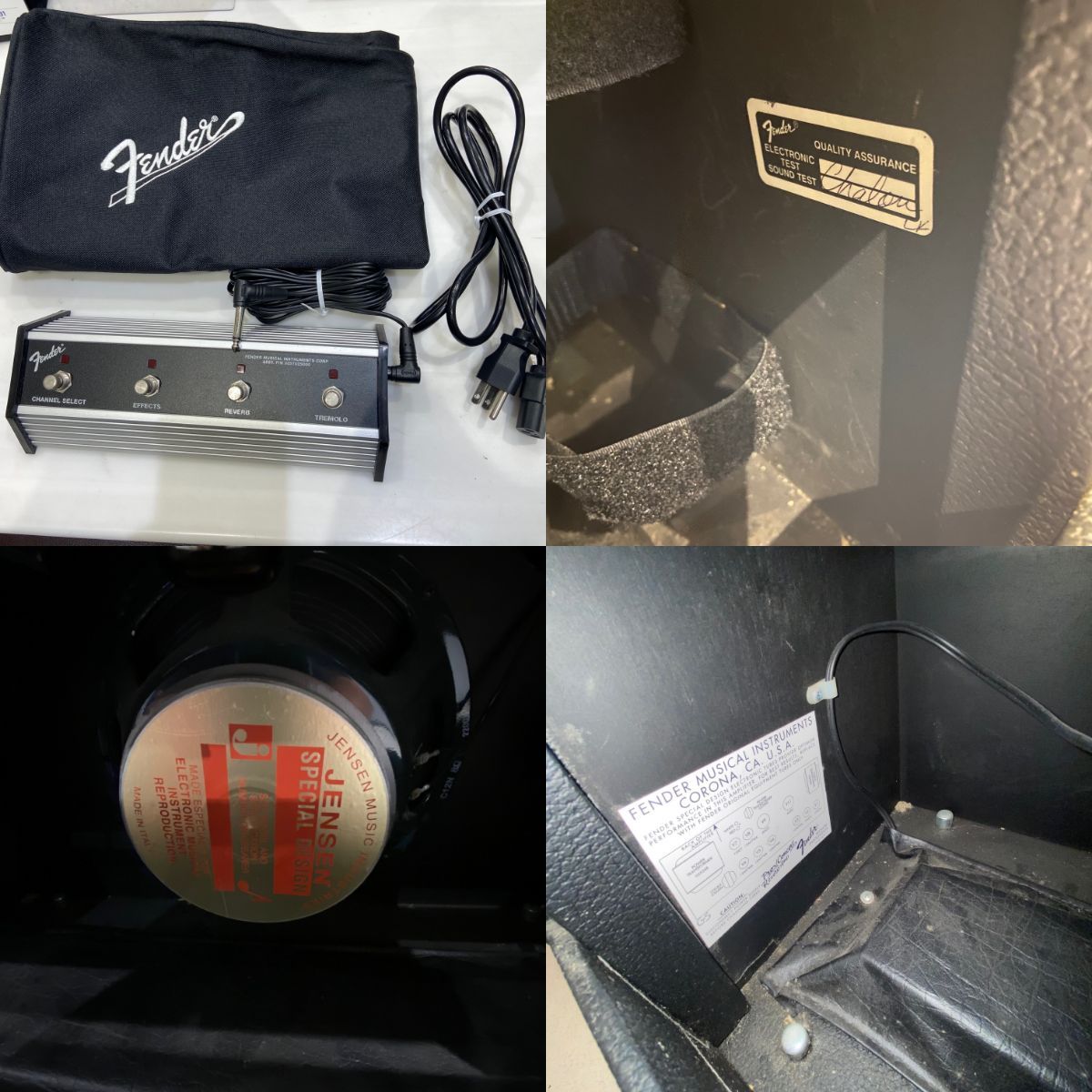 Fender Pro Reverb Amp Black Face 67 Reissue 2002年～ アンプカバー