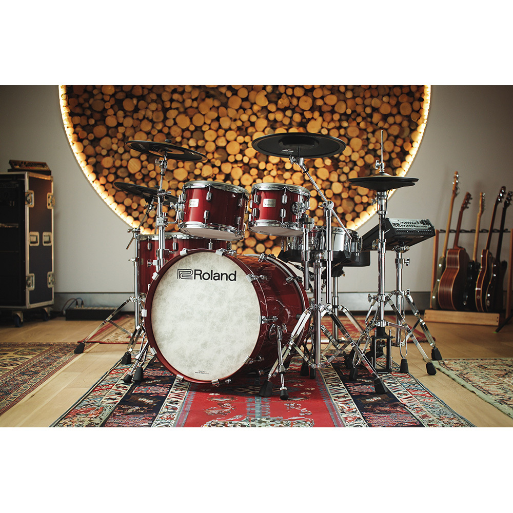 Roland V-Drums Acoustic Design VAD716-GC w/KD-22-SW & DTS-30S