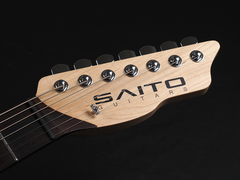 SAITO GUITARS S-Series Modern Archtop S-724 ~Trans Black~（新品
