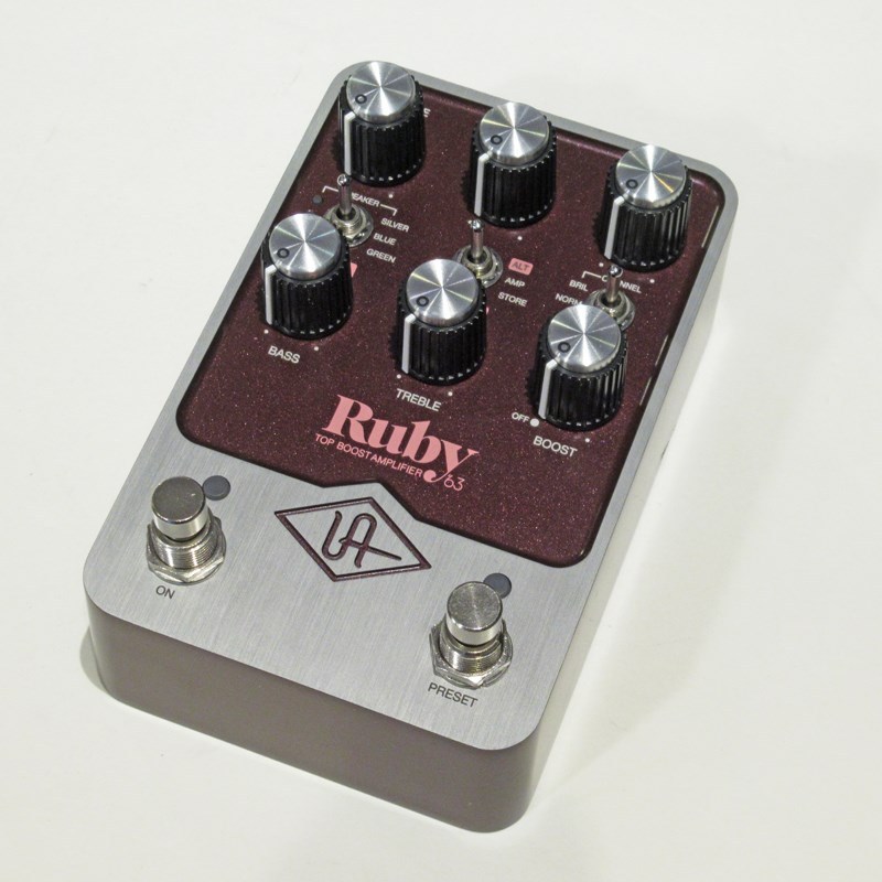 【開店記念セール！】 Universal Audio 【USED】UAFX Ruby '63 Top Boost Amplifier ギター