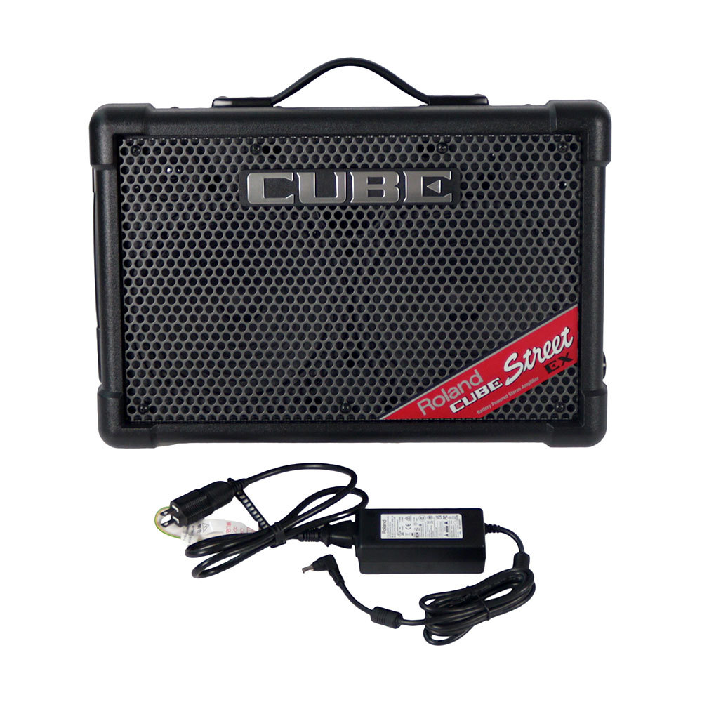 Roland 【中古】 ギターアンプ ローランド ROLAND CUBE Street EX BK  乾電池駆動可能（中古/送料無料）【楽器検索デジマート】