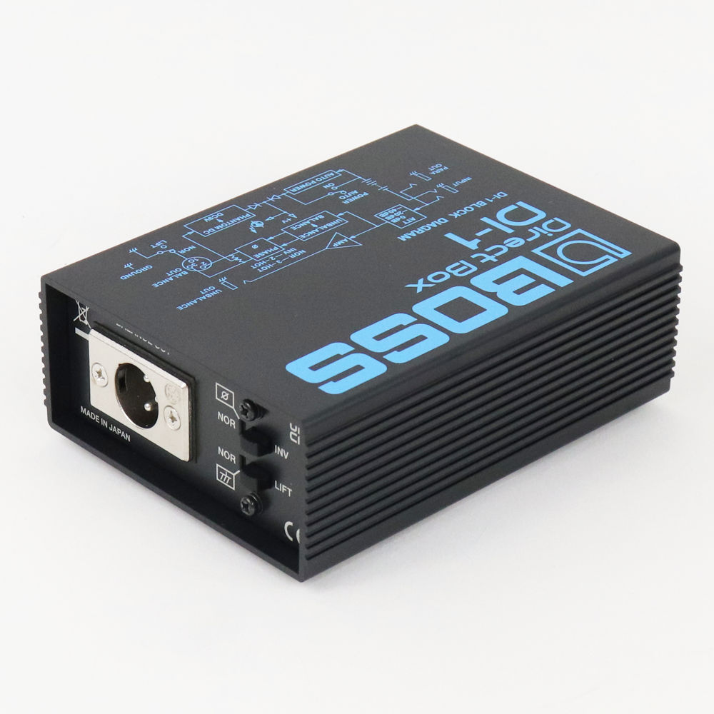 ★超美品★ 2個セット BOSS DI-1 ダイレクトボックス アコギ定番 BOSS ( ボス ) DI-1 定番ダイレクトボックス(DI) 送料無料