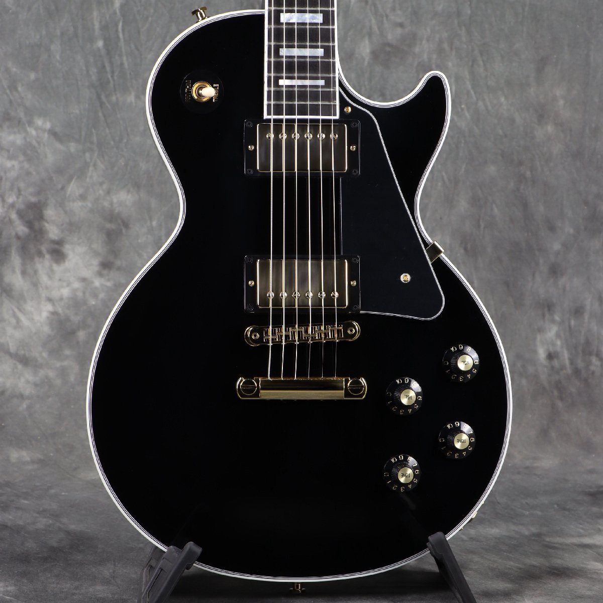 ギブソン　パーツ　レスポール　カスタム　ビンテージ Gibson VINTAGE Les Paul Custom '70 Ebony Black ｜イケベ楽器