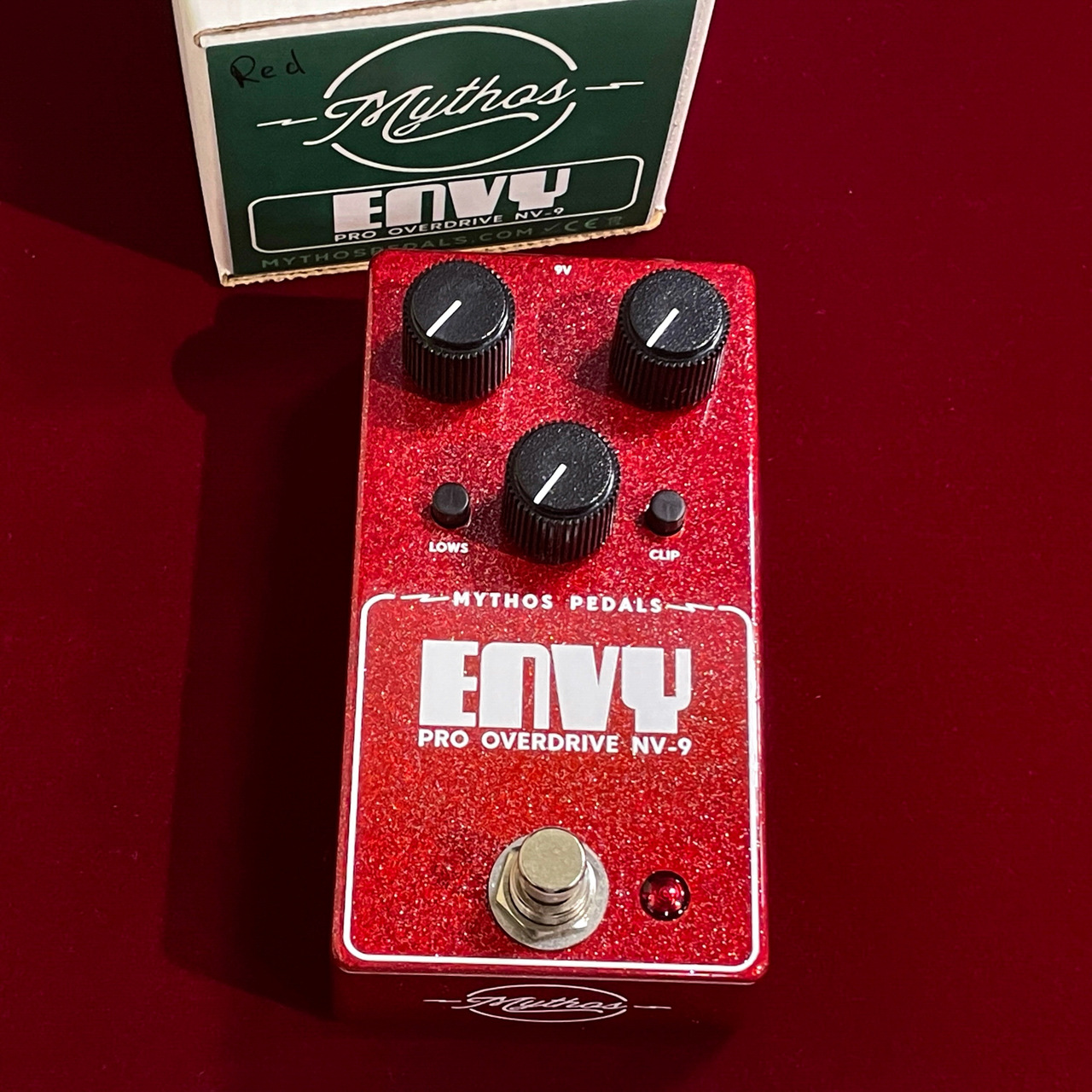 Mythos Pedals ENVY Red Sparkle Limited 【50台限定品】【TS系の
