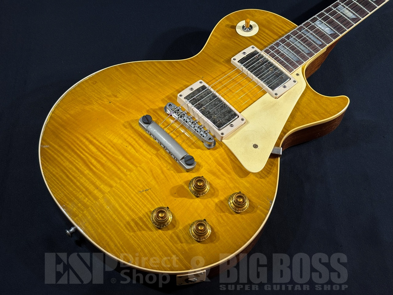 Gibson Custom Shop 1959 Les Paul Standard Green Lemon Fade Heavy