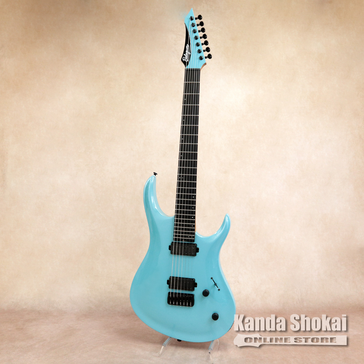 Balaguer Guitars The Diablo Baritone 7 Select, Gloss Metallic Cerulean ...