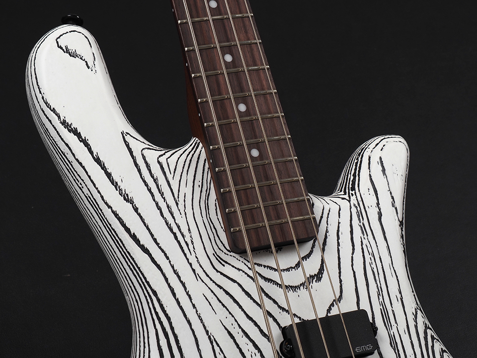 Spector NS PULSE 4 Satin EX LTD ~White Black Fill~（新品特価/送料