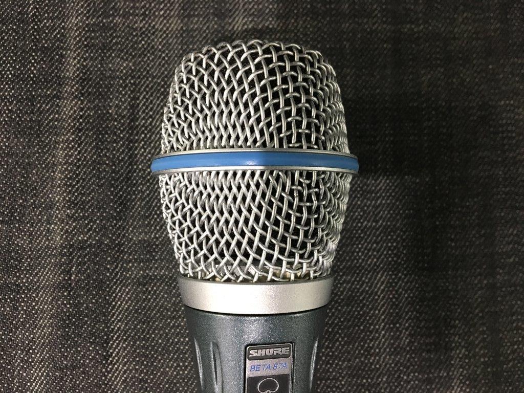 日々値下げ中★BETA 87A★コンデンサーマイク★専用ケース付き★中古 日々値下げ中☆BETA 87A☆コンデンサーマイク☆専用ケース付き