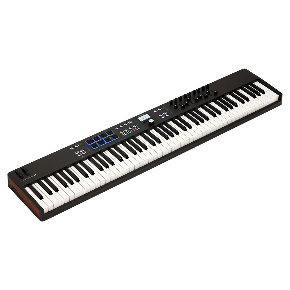 Arturia MIDIキーボード 88鍵盤 アートリア ARTURIA KeyLab Essential 88 mk3 BK キーラボ  エッセンシャル（新品/送料無料）【楽器検索デジマート】