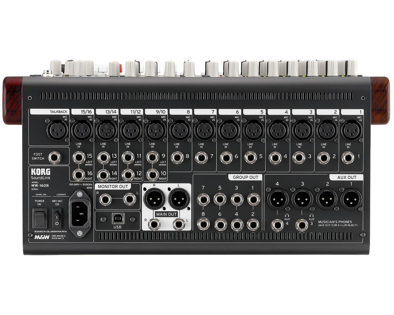 KORG MW-1608 【ナチュラルウッド側板モデル】 ◇ 奇跡の期間限定再販