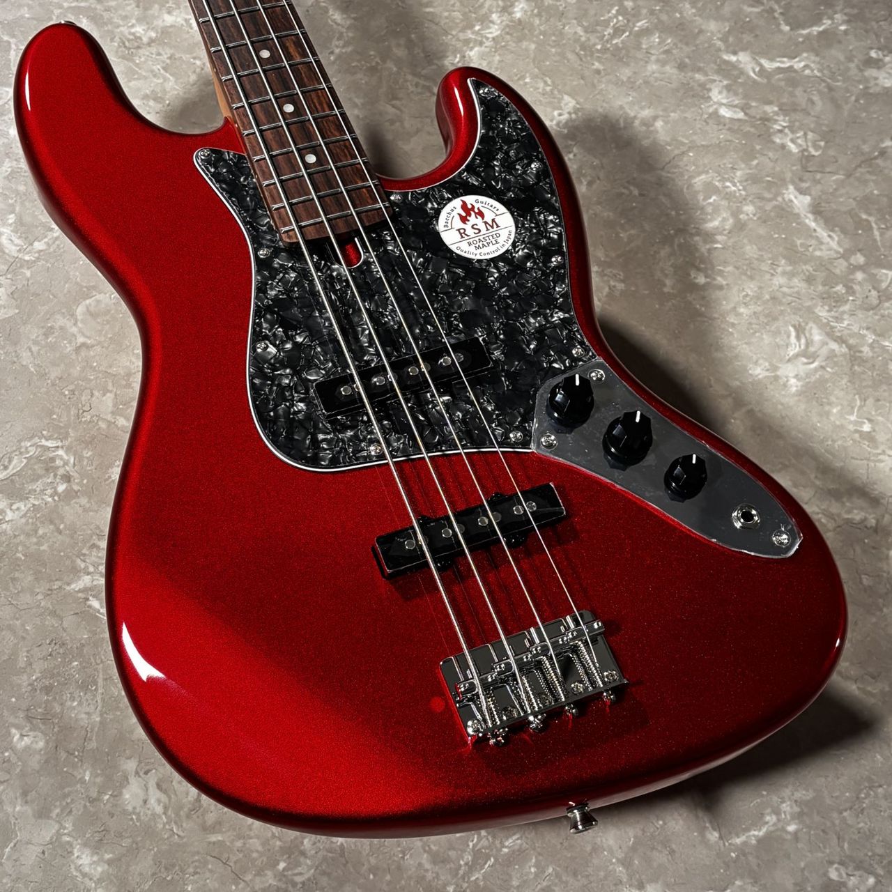 Bacchus BJB-1-RSM/R-BPPG Candy Apple Red 【現物画像 / 4.83kg