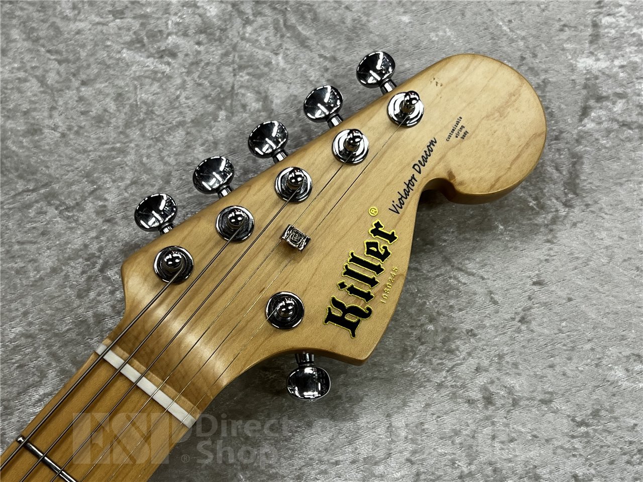 y*m様 ブラック＆ゴールド　超クールなテレキャスター　VH-1搭載　ハードケー Killer KG-Violator Deacon ′24 KG SSS (Black metallic with