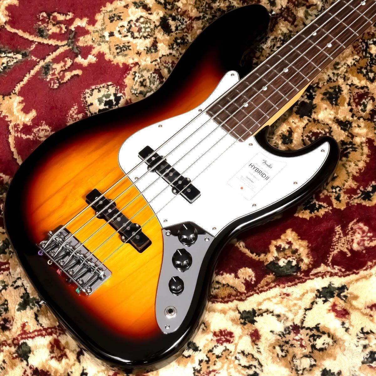 Fender Made in Japan Hybrid II Jazz Bass V Rosewood Fingerboard 3