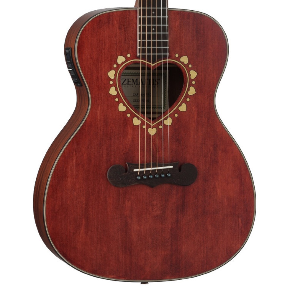 Zemaitis CAF-85H Faded Red エレクトリックアコースティックギター（新品/送料無料）【楽器検索デジマート】