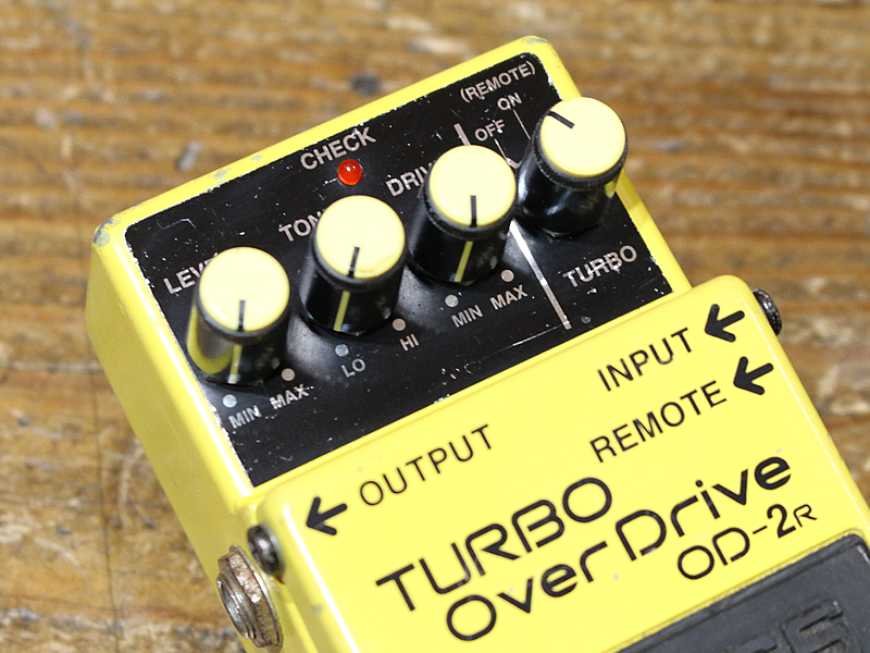 ギター BOSS OD-2R TURBO Over Drive Boss OD-2R Turbo Overdrive - YouTube