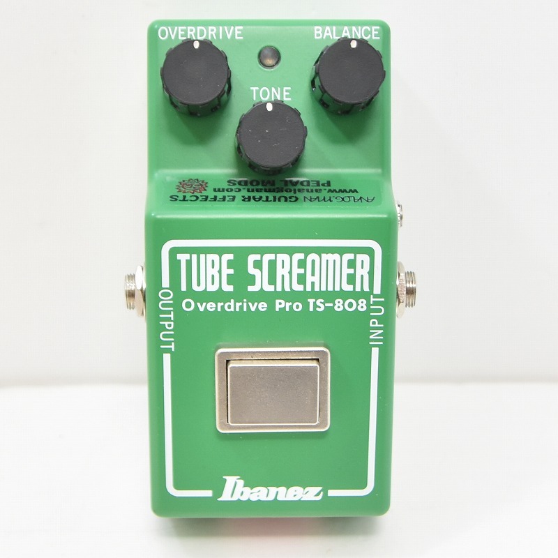 ギター Analog.man TS808 true vintage mod ギター Analog.man TS808 true vintage mod Analogman TS808/Silver