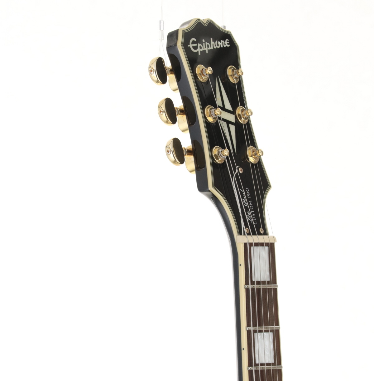 Epiphone Les Paul Custom Pro Ebony ［4.00kg/2017年製］エピフォン