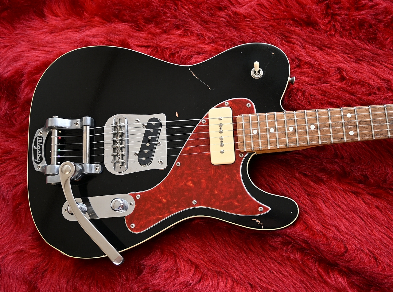 Moon Reggae Master Black Semi Order W Bigsby （中古）【楽器検索