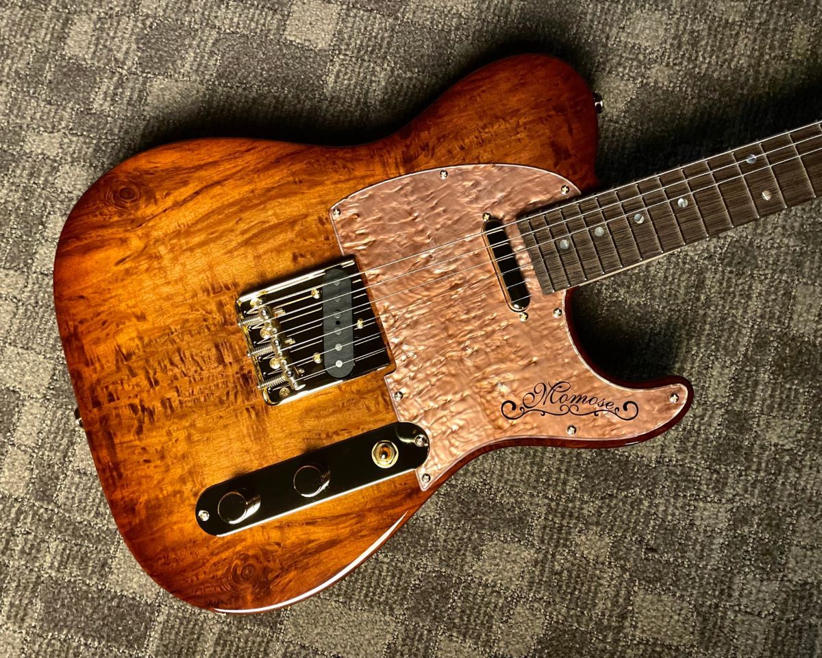 momose MT-EXOTIC MAPLE SP'23/WG Brown Burst Exotic Maple Top