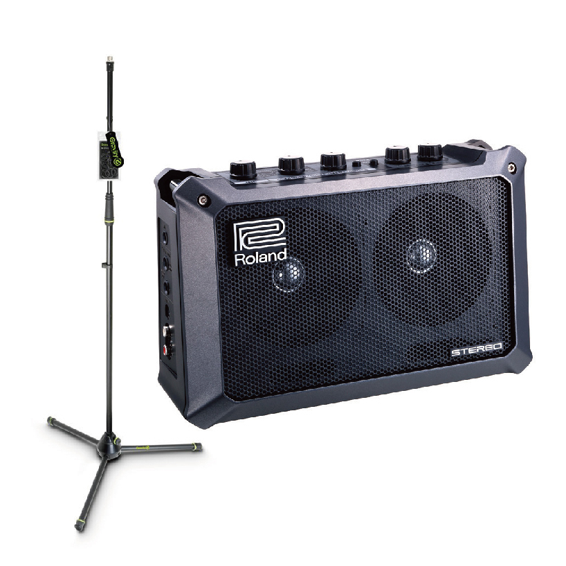 Roland MOBILE CUBE (MB-CUBE) + GMS43B マイクスタンドセット◇数量限定超特価!【TIMESALE!~12/29  19:00!】（新品特価/送料無料）［デジマートSALE］【楽器検索デジマート】