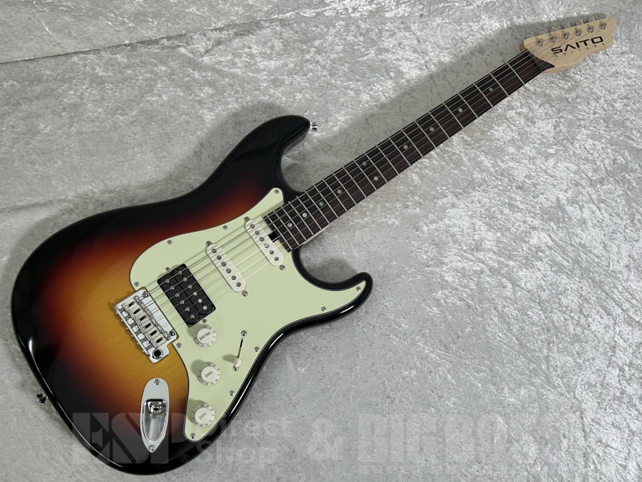 SAITO GUITARS S-622CS Heritage (3Tone Sunburst/ Mint Green