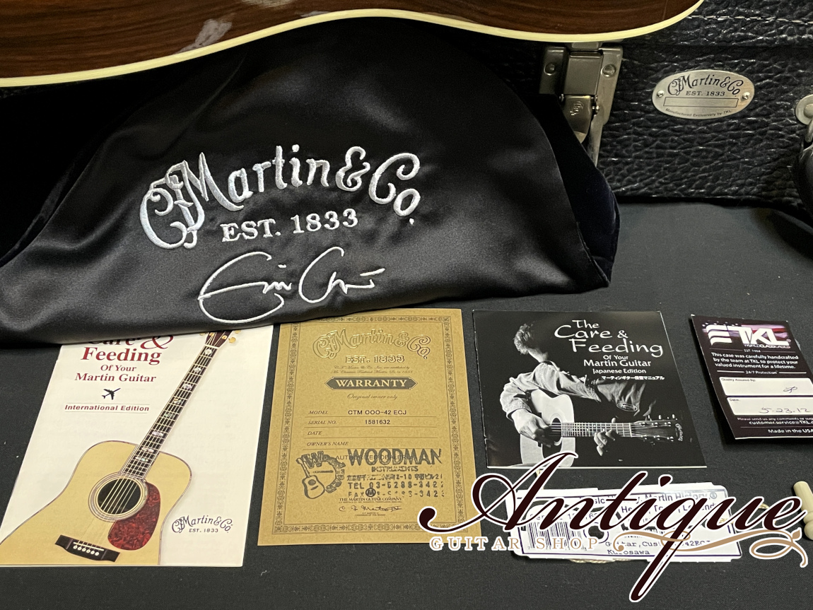 Martin CTM 000-42ECJ Eric Clapton Custom Edition Signature 2012