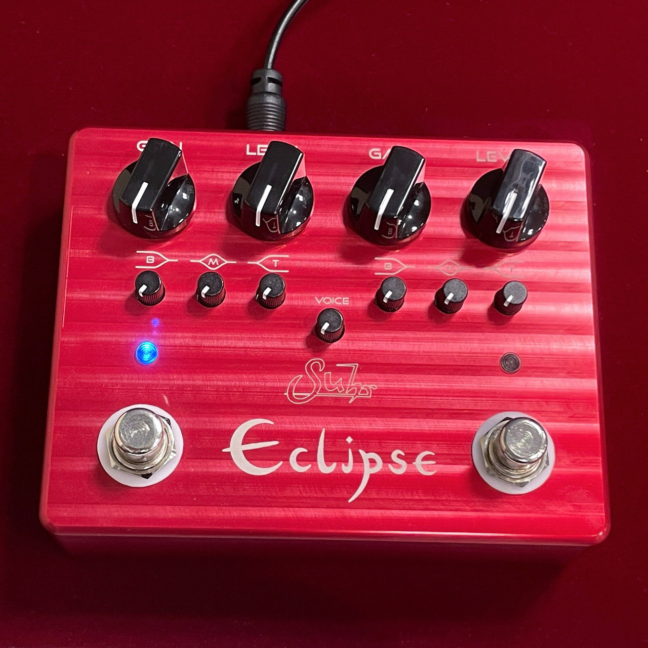 シルバー金具 【美品】Suhr Eclipse 2チャンネルオーバードライブ