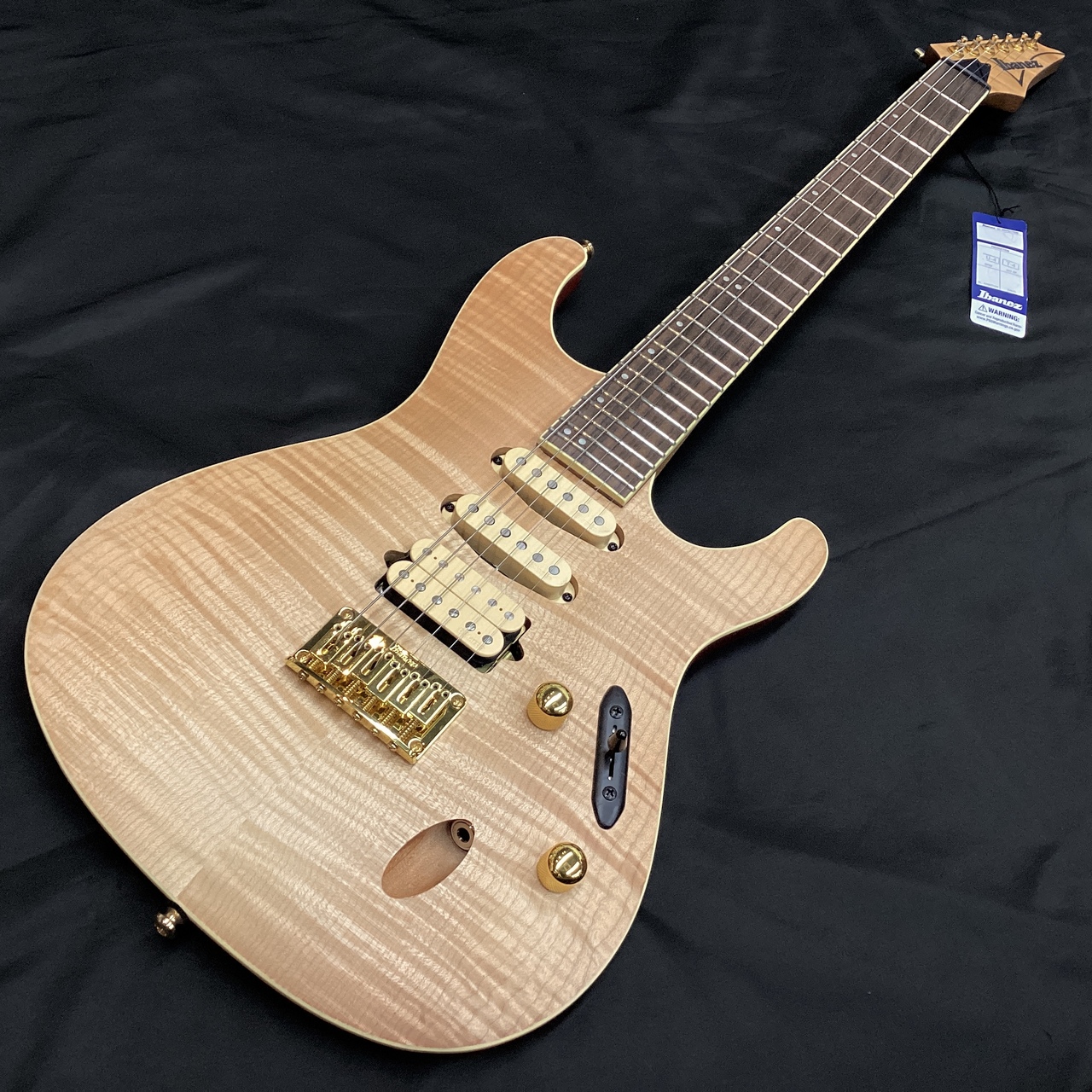 美品　Ibanez アイバニーズ　SEW761FM-NTF Ibanez SEW761FM/NTF (アイバニーズ 24フレット) （新品）【楽器検索