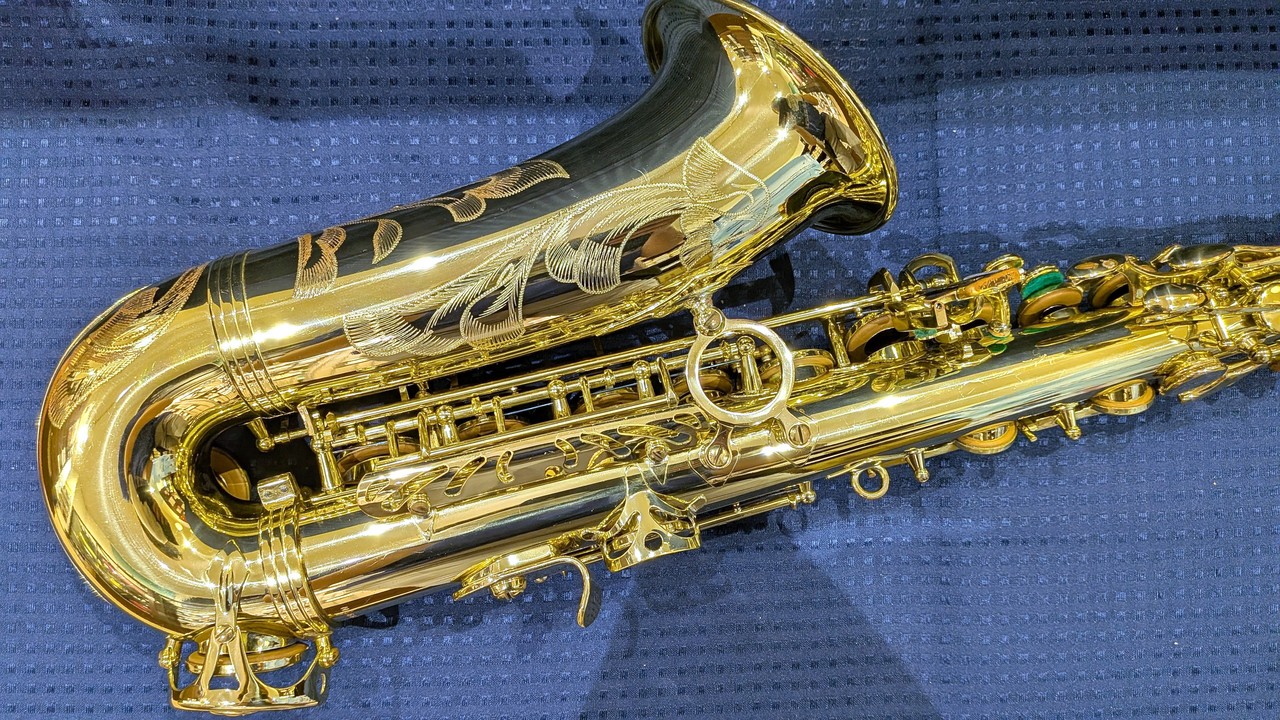 T*r様 Selmer アルトサックス シリーズIII ゴールドプレート特別彫