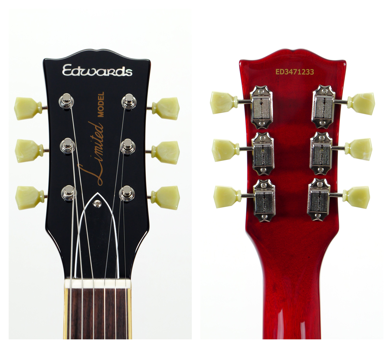 特価 EDWARDS レスポール Sunburst Cherry エレキギター