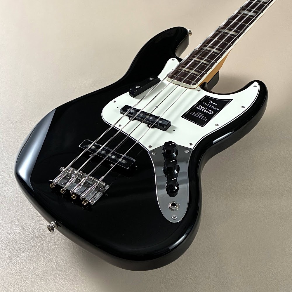 Fender Vintera III Early '70s Jazz Bass / Black 【S/N MX25144007