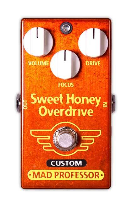 MAD PROFESSOR Sweet Honey Overdrive CUSTOM Fat Bee mod コンパクト