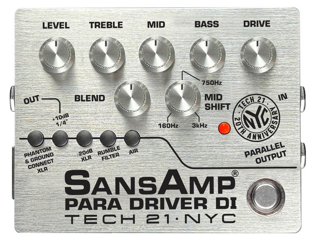TECH21 SansAmp Para Driver（新品/送料無料）【楽器検索デジマート】