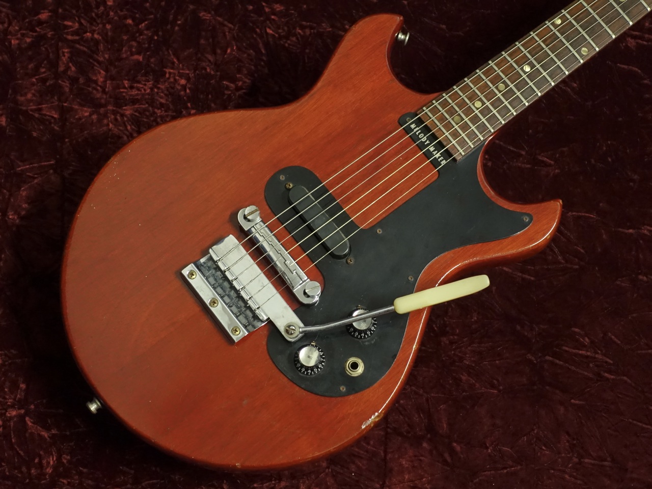 Gibson Melody Maker Cherry 【1965年製】（中古/送料無料）【楽器検索 