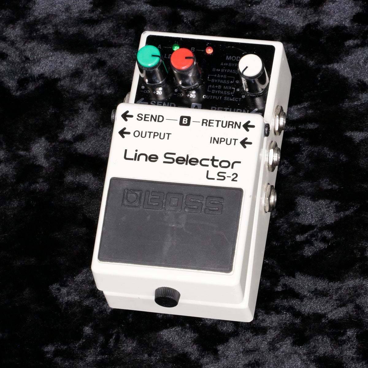 LS-2/BOSS Line Selector 使用回数極少 美品 箱と取説あり BOSS LS-2