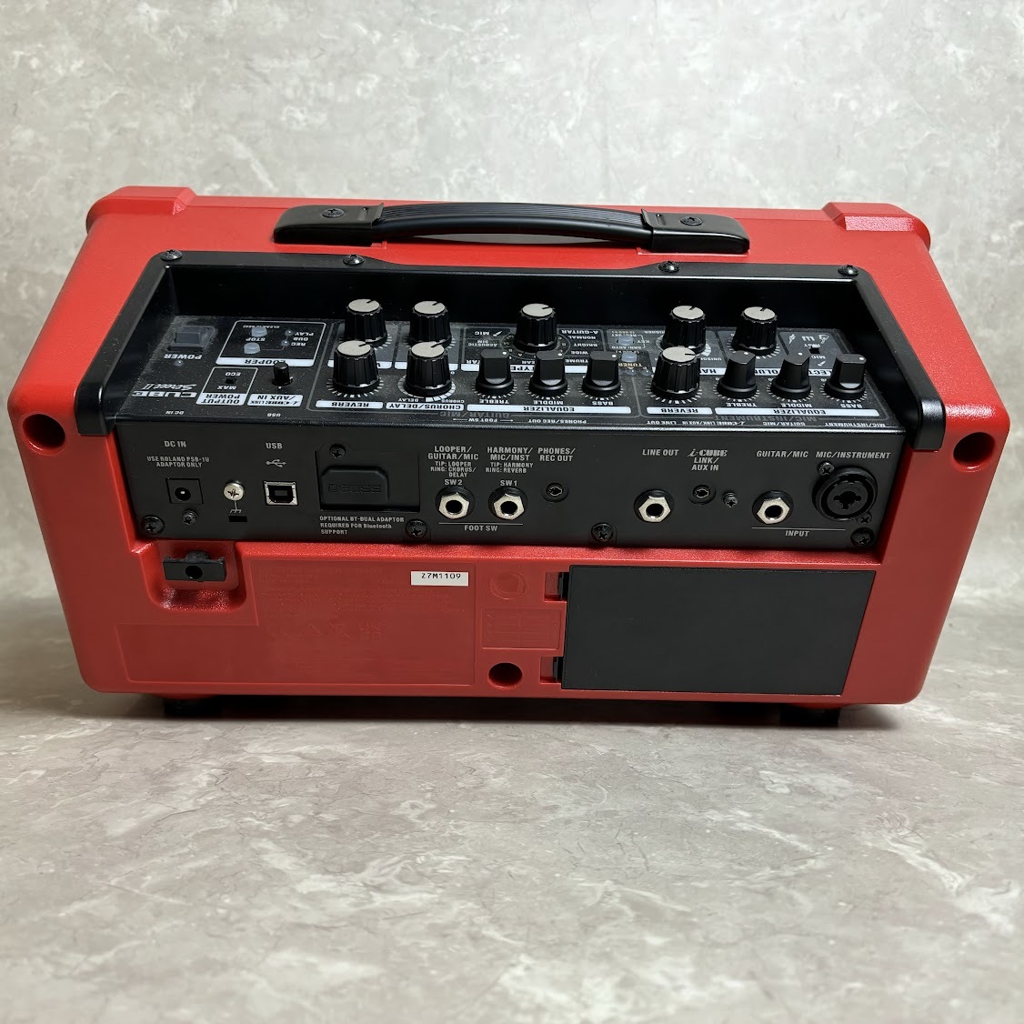 BOSS CUBE Street II Red ギターアンプ ステレオアンプ 10W 電池駆動