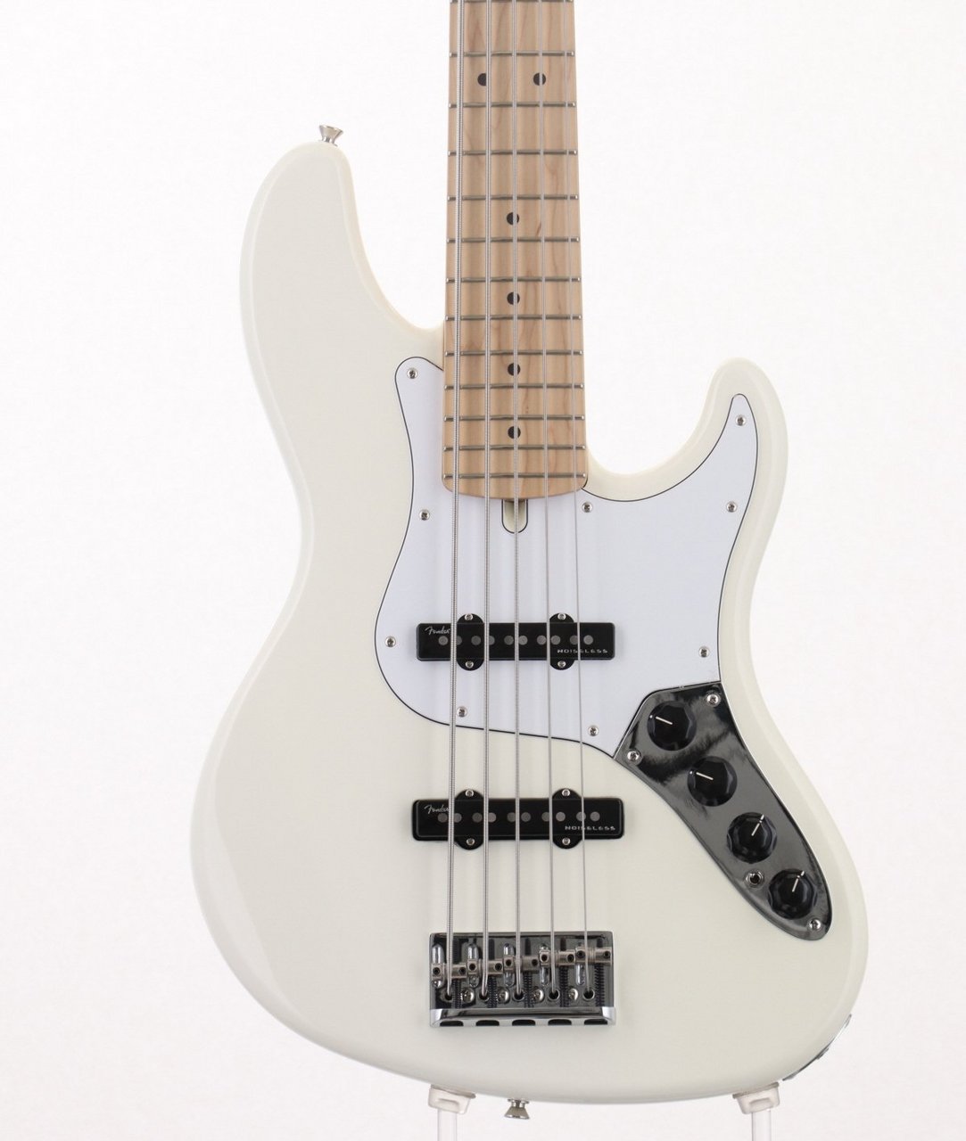 【セミハードケース付】Fender Japan Jazz Bass ホワイト セミハードケース付】Fender Japan Jazz Bass ホワイト